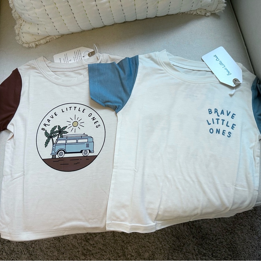 NWT Brave Little Ones Shirts 18-24 Months